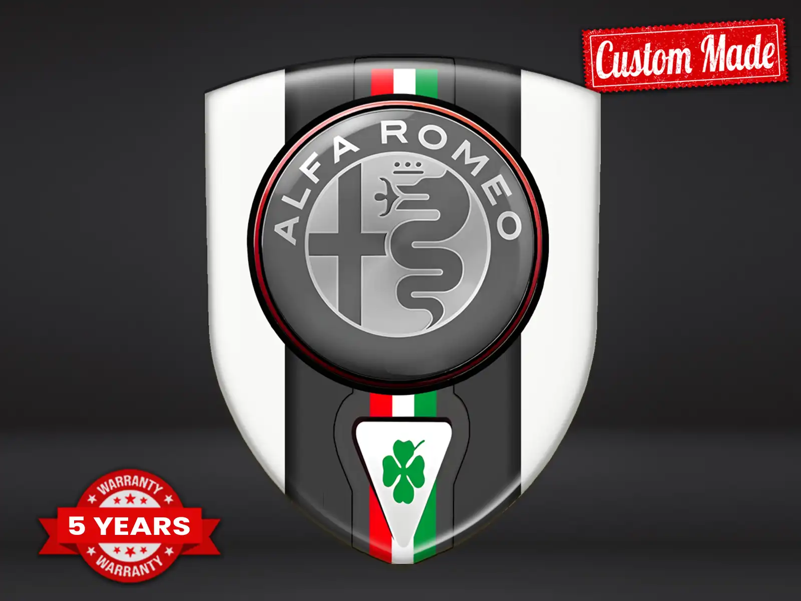 Alfa Romeo Stoßsticker Auto Stilvoll Limitiert Robust
